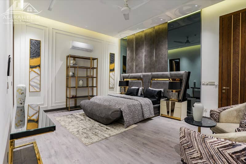 1 Kanal Slightly Used Unique Modern Design House For Sale At Prime Location Facing Park In DHA Phase 5 Lahore 36