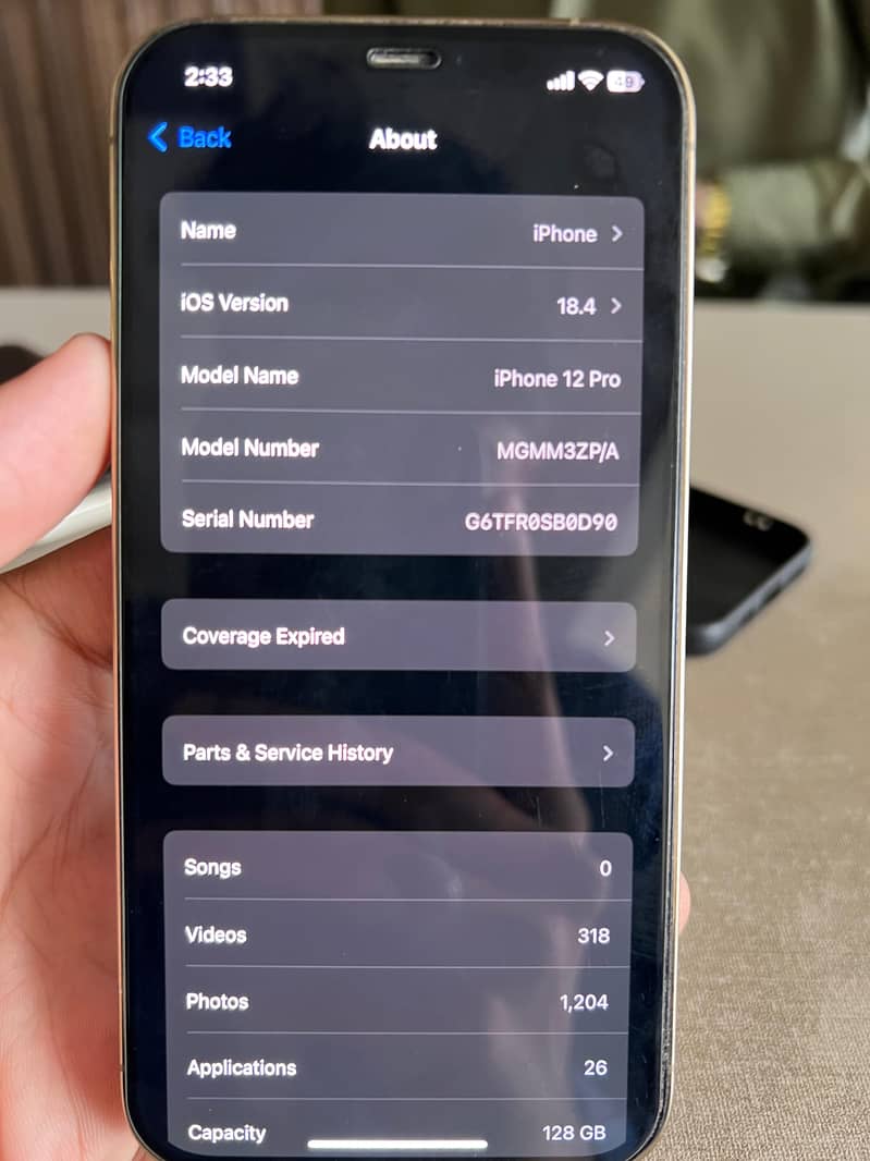 Iphone 12 pro pta approved with box 3