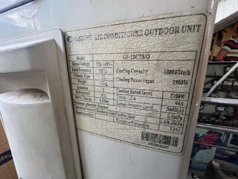 Gree 1.5 ton brand new ac 1