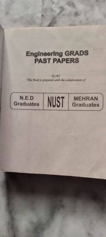 past paper of many universities in one book 3