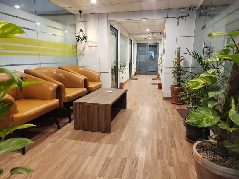 For Rent DHA Phase 3, XX Block Furnished Office 1 Floor Demand 4 Lakh 0