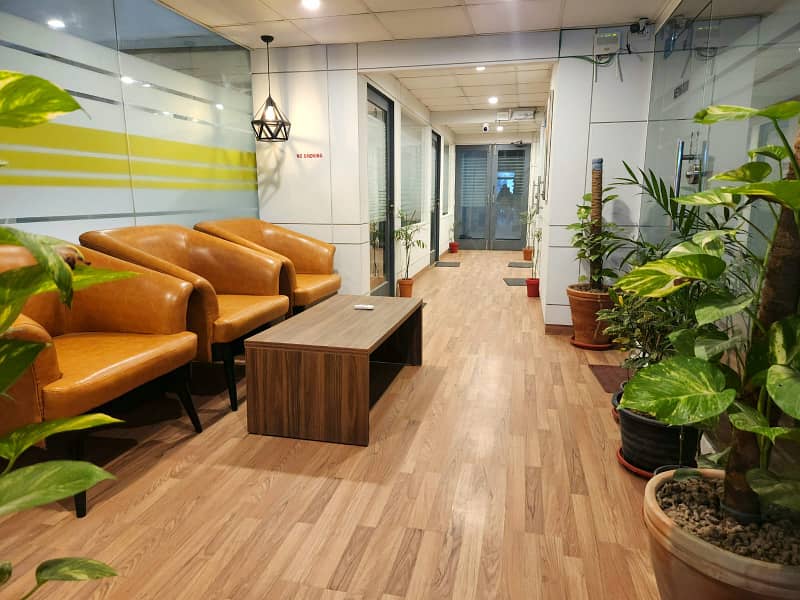 For Rent DHA Phase 3, XX Block Furnished Office 1 Floor Demand 4 Lakh 1