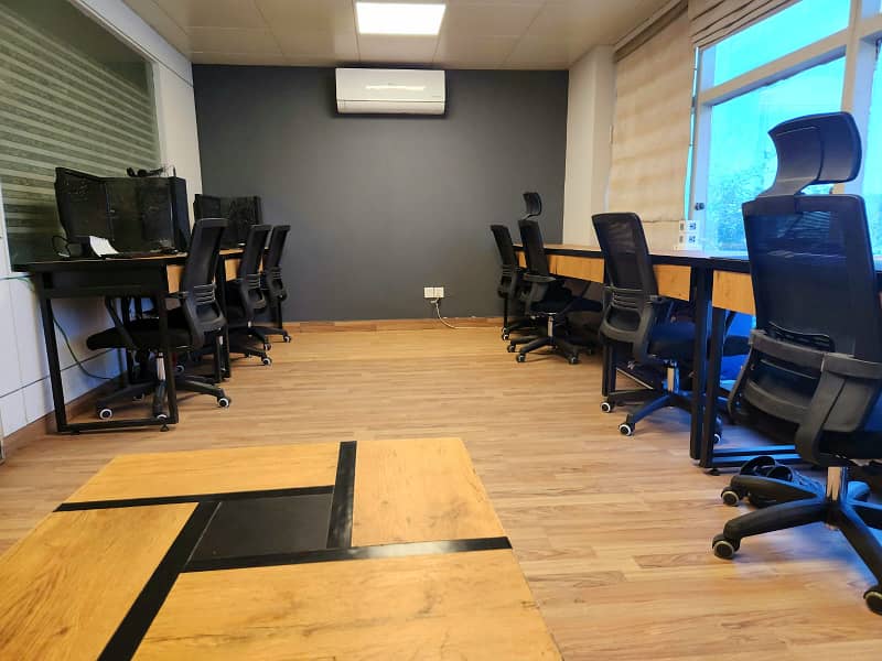 For Rent DHA Phase 3, XX Block Furnished Office 1 Floor Demand 4 Lakh 2