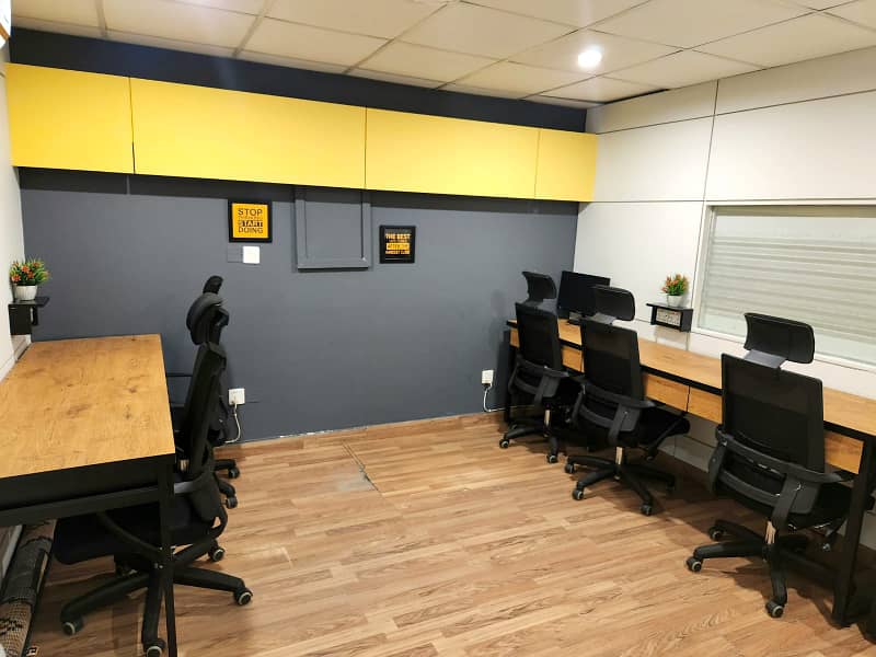 For Rent DHA Phase 3, XX Block Furnished Office 1 Floor Demand 4 Lakh 6