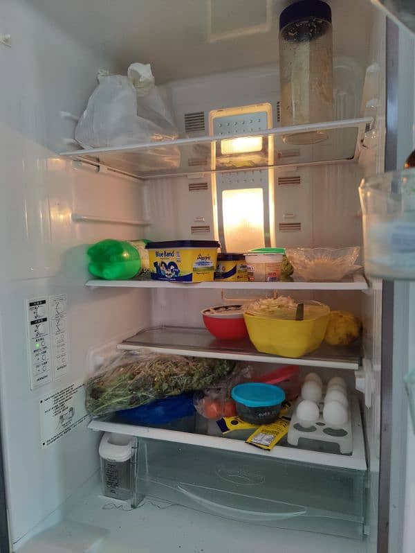 Non Frost Fridge 16 Cubic Hitachi Double Door 2