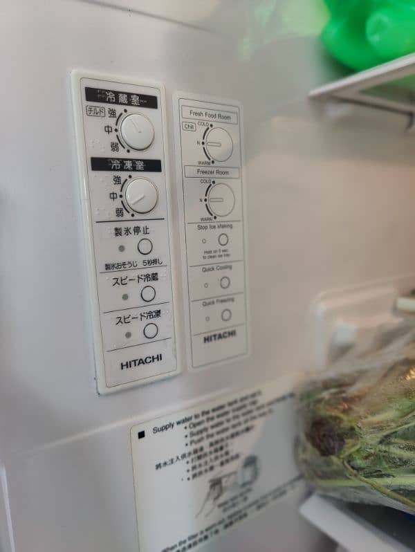 Non Frost Fridge 16 Cubic Hitachi Double Door 9