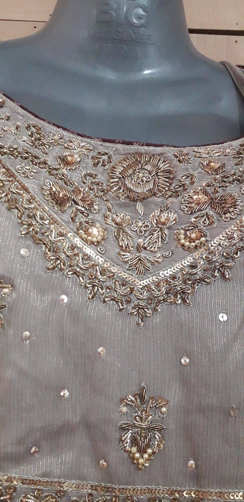 Semi formal sharara set 3 piece 0