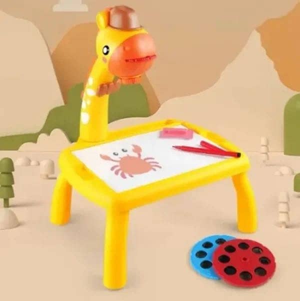 Girrafe small size art Drawing board LED projector 2