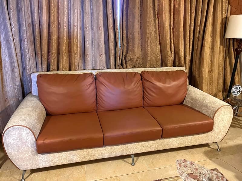 5 seater modern style sofa set 2