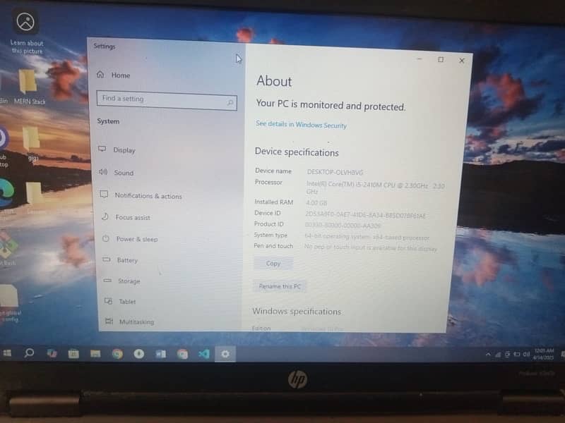 hp probook core i5 2nd generation laptop 10