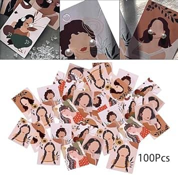 Urgent Digital Visiting Cards, Books Marks, Earrings Cards Printing 7