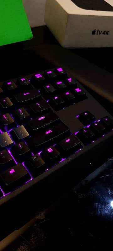 RAZER blackwidow Tournament ed v2 keyboard RGB 8