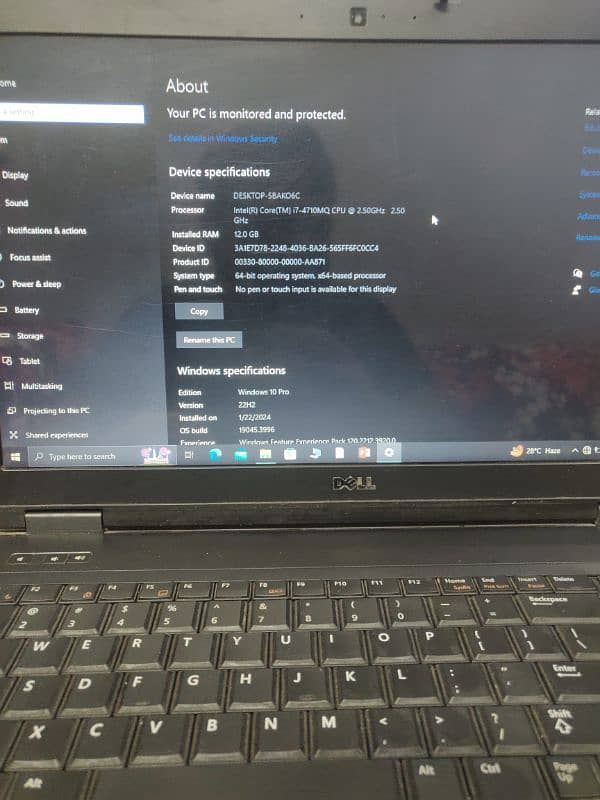 Dell Precision m2800 7