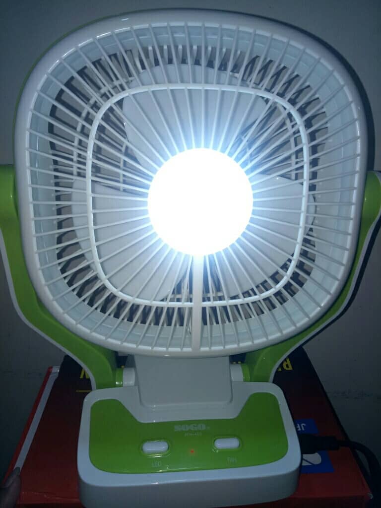 Sogo Rechargeable Mini Table Fan JPN 403 3