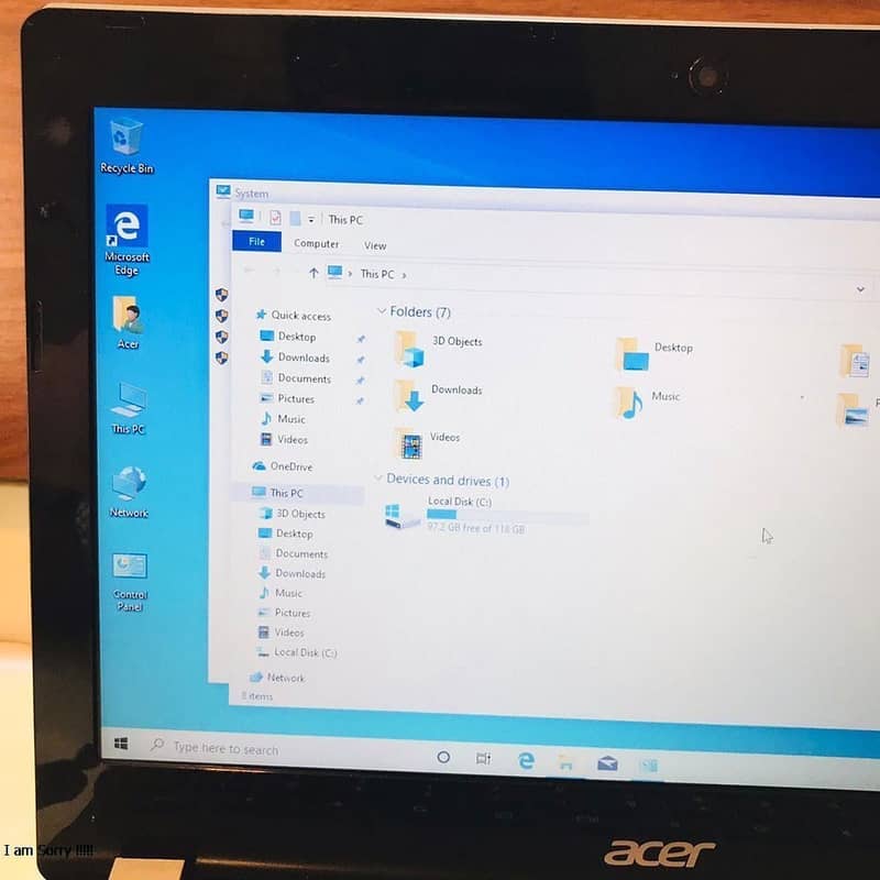 Acer Chromeboko C740 windows 10 128gb ssd storage fast and reliable 4