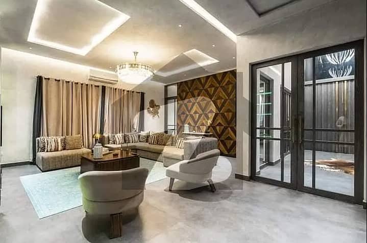 1 Kanal Fully Furnished Designer House For Sale On Top Location of DHA 12