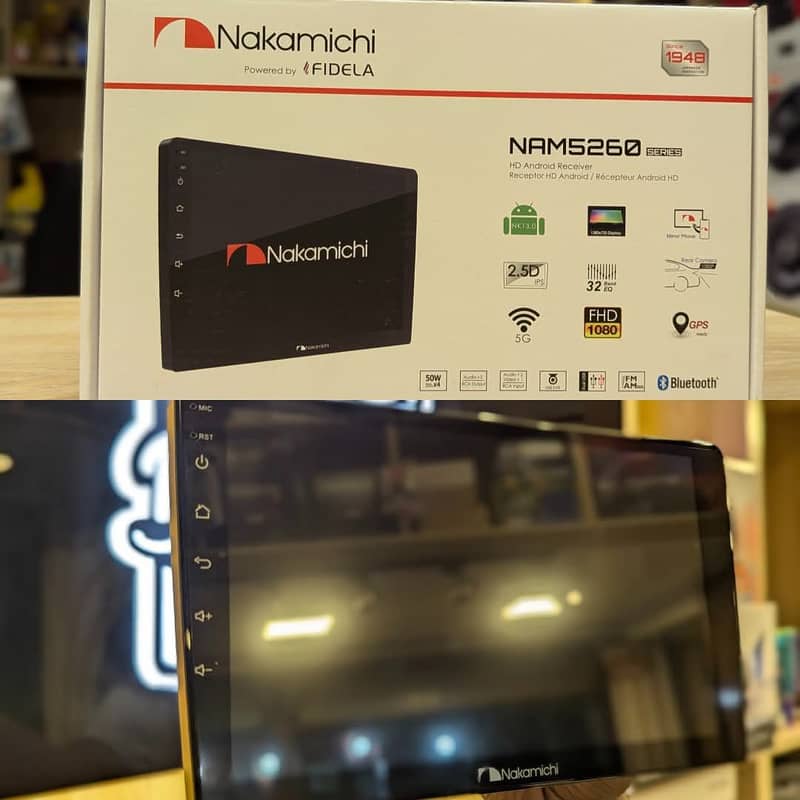 NAKAMICHI-NAM-5260 ANDROID PLAYER (9''/10'') 1