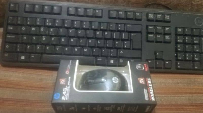 key board and wireless mouse 1