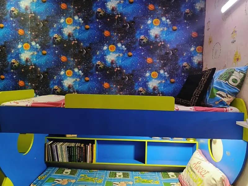 Kids Bunk Bed | Bunker Bed | Kids Furniture | Baby triple Bed 3