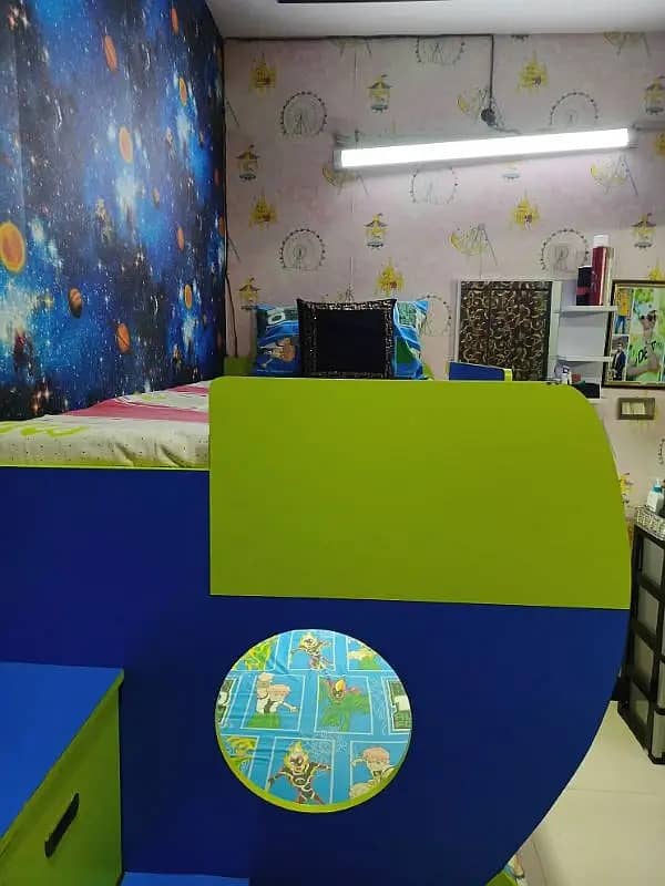 Kids Bunk Bed | Bunker Bed | Kids Furniture | Baby triple Bed 5