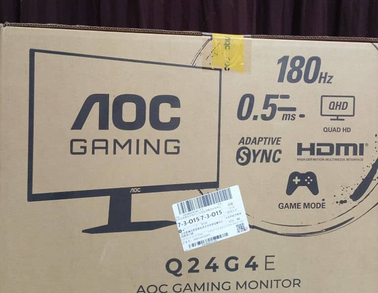 A0c  180 Hz Gaming Monitor | Box Packed -(new) 0