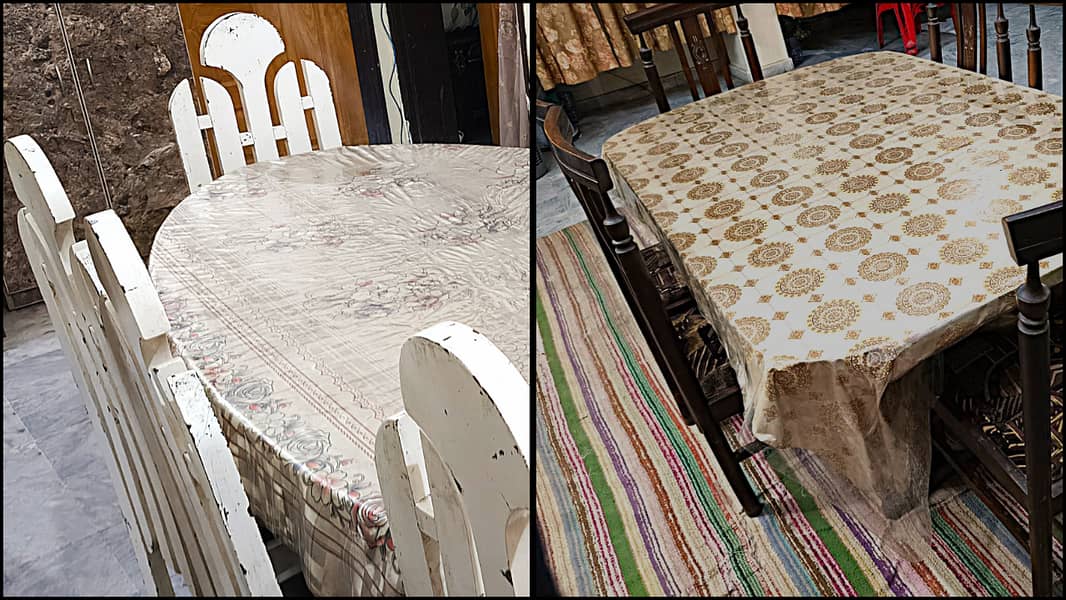 Two (SEPERATE!!!)  --Dining Tables--  READ DISCRIPTION 0