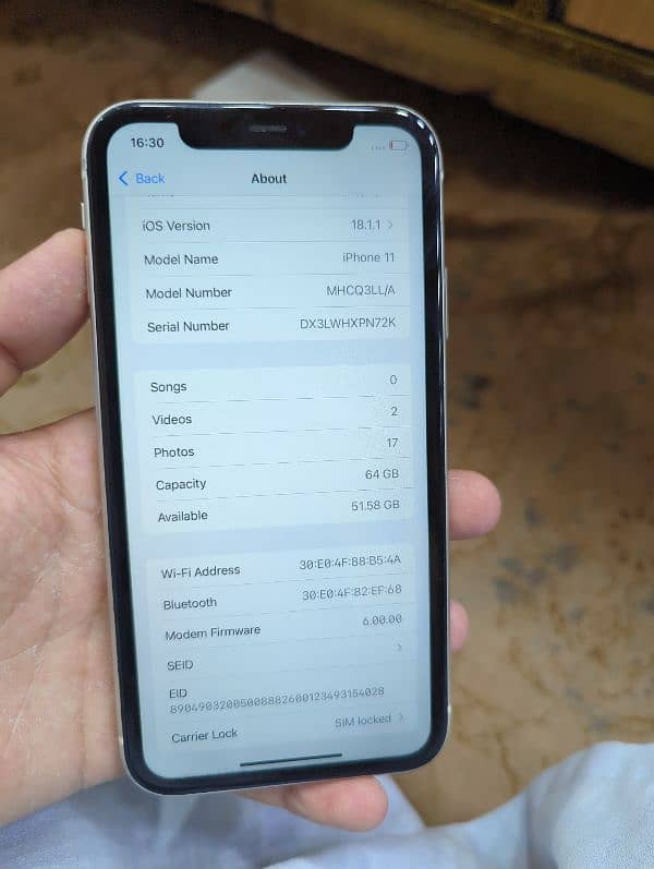 iphone 11 64gb 86 battery water pack 3