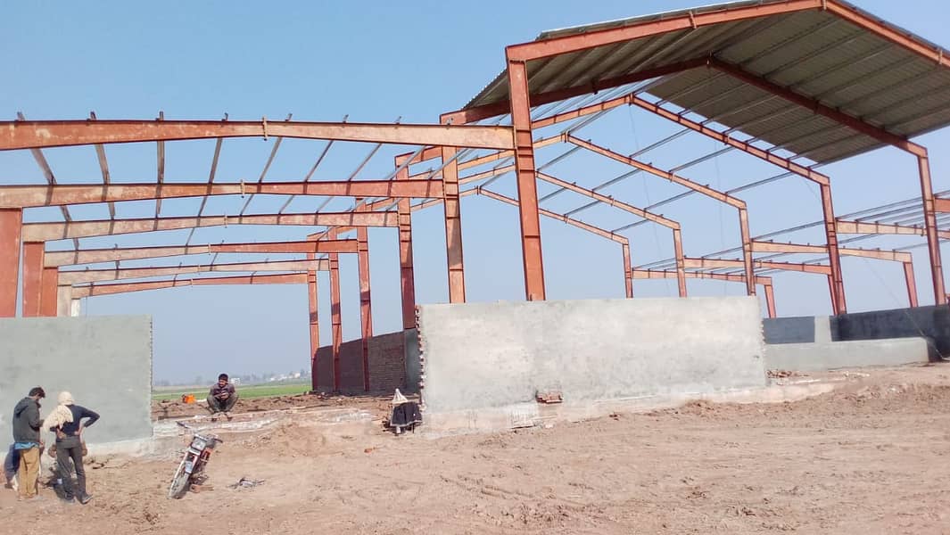 Sheds, dairy sheds, industrial steel structure, marquee canopy sheds 3