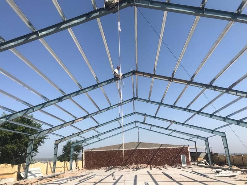 Sheds, dairy sheds, industrial steel structure, marquee canopy sheds 6