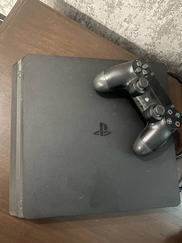 ps4 slim 500 gb with controller and original box 0