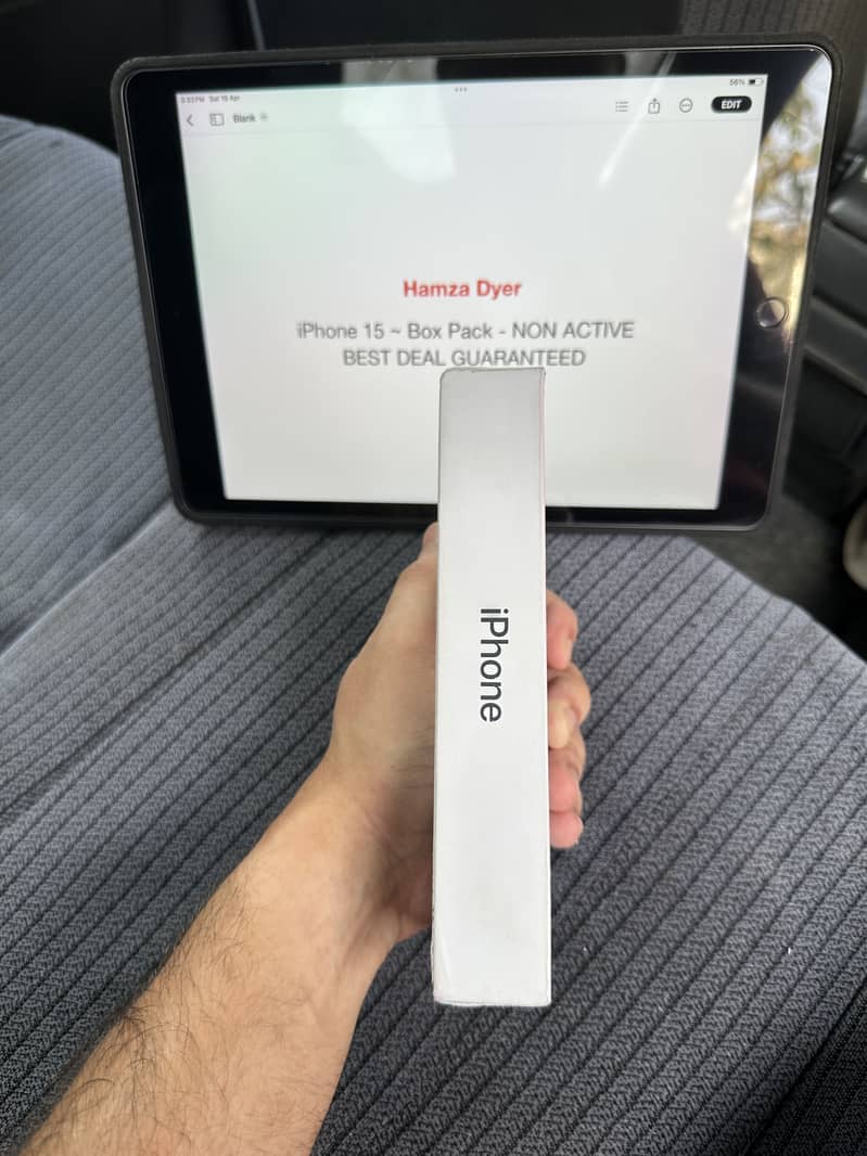 iPhone 15 Factory Unlocked (Box Pack) - Non Active 2