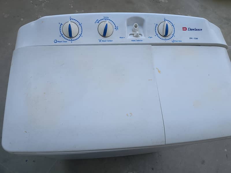 Dawalance washing machine and dryer model DW5200 0