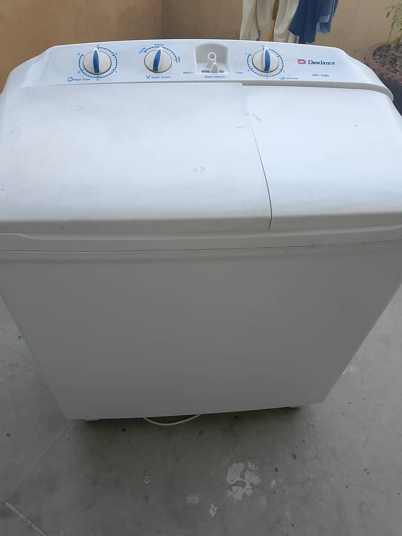 Dawalance washing machine and dryer model DW5200 1