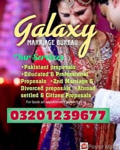 Marriage Bureau ,Online Rishta ServicesAbroad Proposals,Match maker