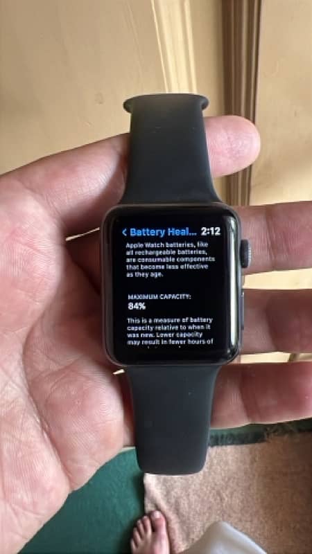 Apple watch series 3 84%BH 2