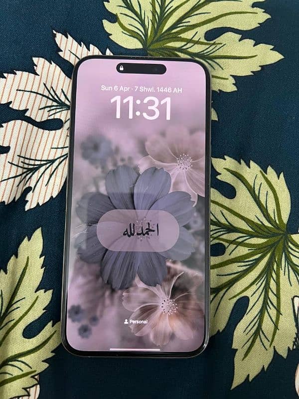 iPhone 15 pro max 256 GB non PTA 0