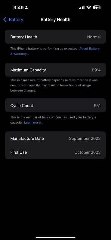 iPhone 15 pro max 256 GB non PTA 5