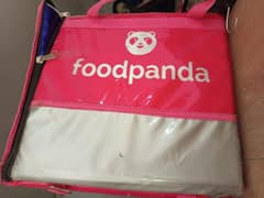 Foodpanda bag & 01-Foodpanda T-shirt