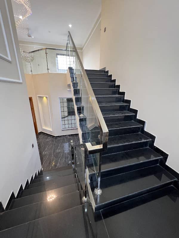 Dha 24 Marla designer house double unit hot location 5 beds 16