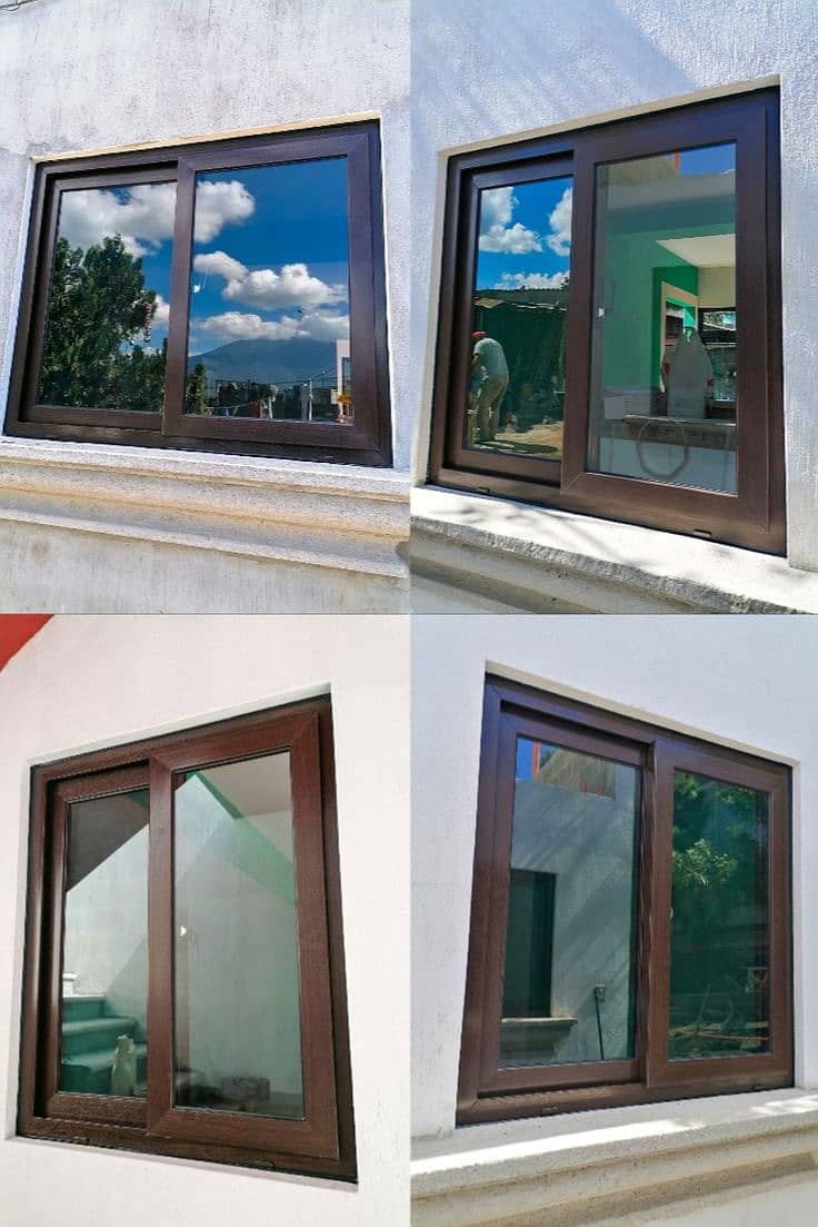 Aluminium window/window/upvc window/door/double glaze windows 1