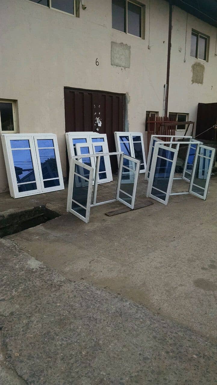 Aluminium window/window/upvc window/door/double glaze windows 6