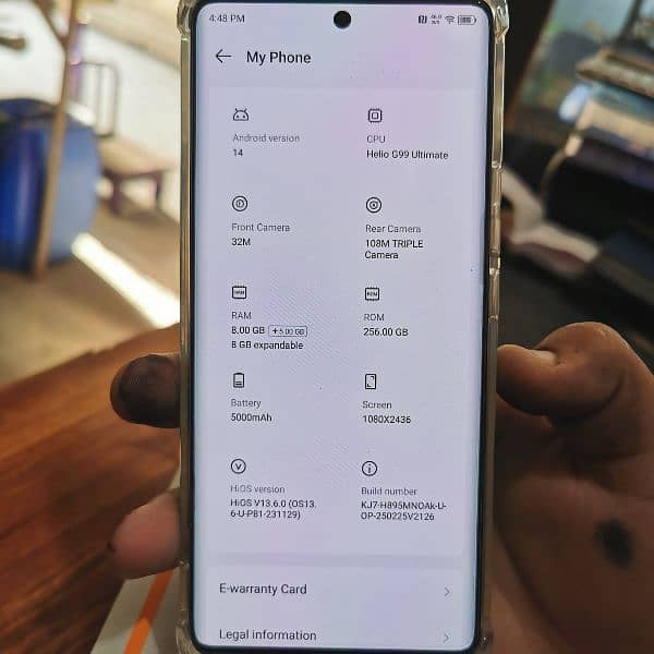 Tecno spark 20 pro+ 6