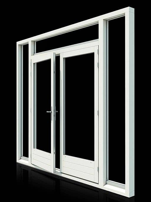 Aluminium window/window/upvc window/door/double glaze windows 7