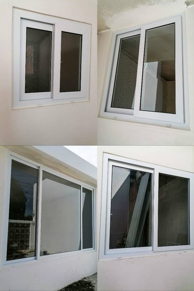 Aluminium window/window/upvc window/door/double glaze windows 9