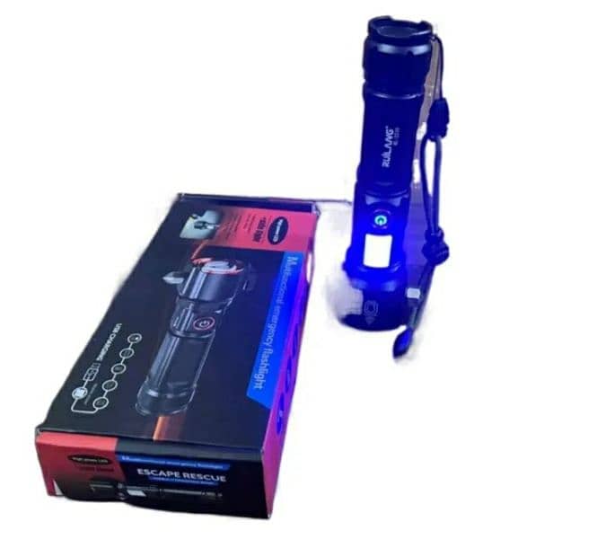 Powerful 2-in-1 Emergency Flashlight & Charging Bank Waterproof LED 1