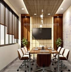Ideal 1000 sq ft Ready Office Available For Rent For National &Amp; Multinational Companies At Sausan Road
