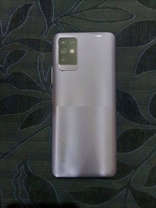 Infinix note 10 with complete box and charger for sale 1