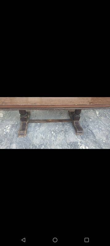 Elegant 8 seater dining table like new condition 8×4 2