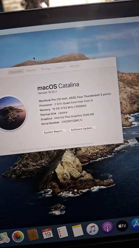 macbook 2020 13 inch 16gb 1 tb 7