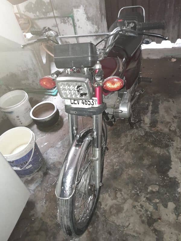 Hoda CG125 2019A ganien condition 6